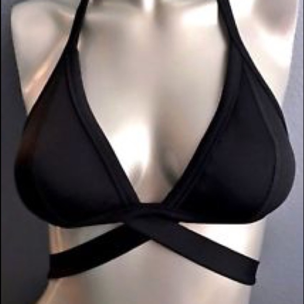 New Triangle wrap bikini top